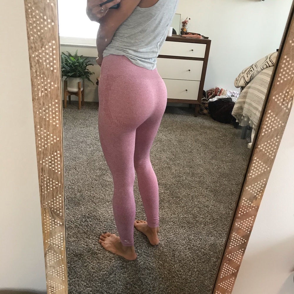 GymShark Full Length Pink Leggings
